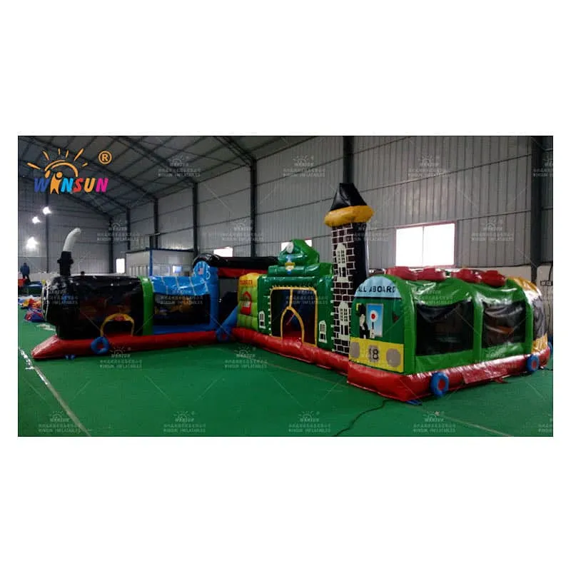 Inflatable Express Train Station