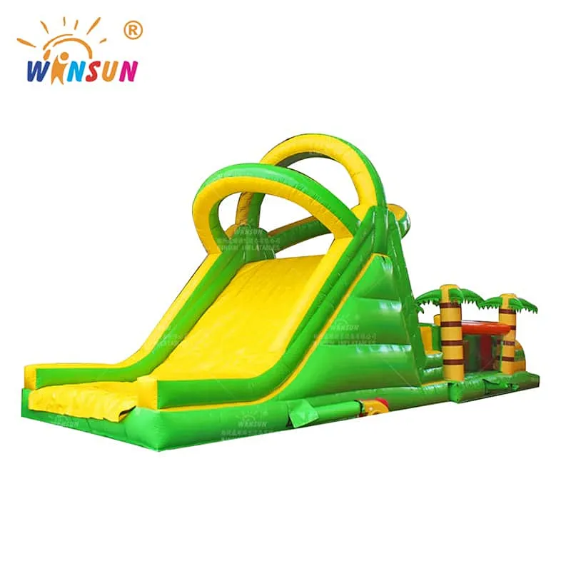 Inflatable Tropical Obstacle Course
