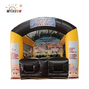 Inflatable Bazooka Ball Cowboy Shoot Out