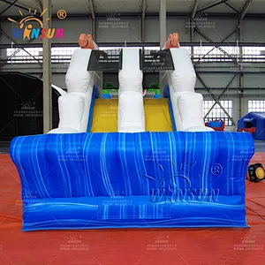 Inflatable Obstacle Course Underwater World Theme