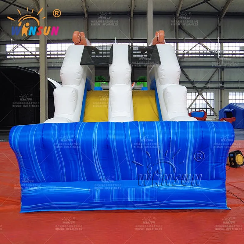 Inflatable Obstacle Course Underwater World Theme