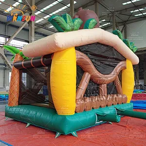 Inflatable Bounce House Monkey Theme