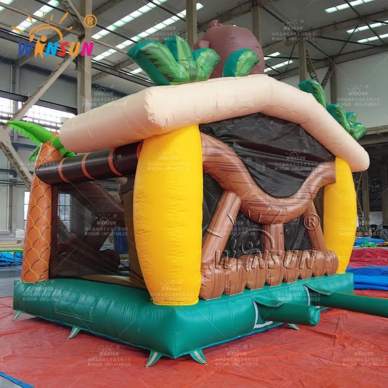 Inflatable Bounce House Monkey Theme