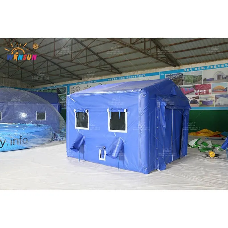 Airtight Tent with Water Bags