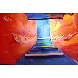 Lava Inflatable water slide