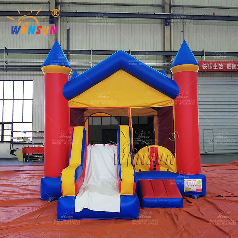 Commercial Inflatable Combo with V_shape Roof
