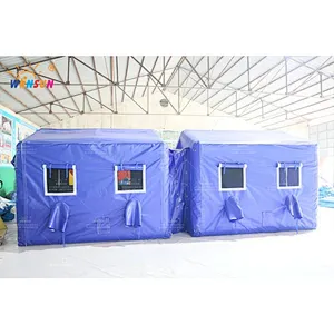 Airtight Tent with Water Bags