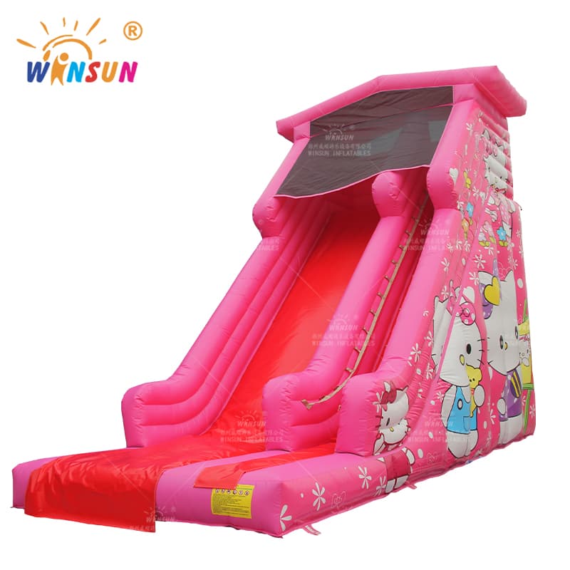 Cute Keith inflatable slide