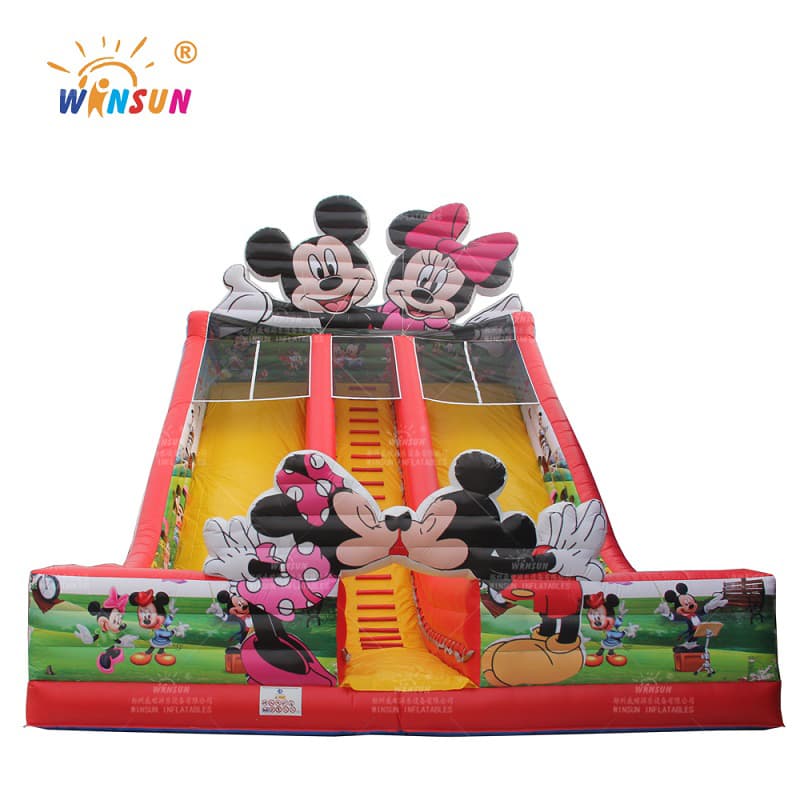 Giant Mickey Mouse slide