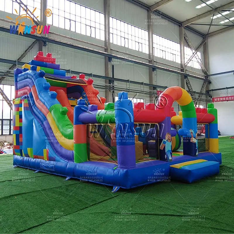 Inflatable Minecraft Legoland