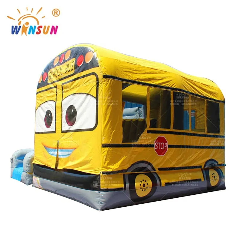 Inflatable School Bus Combo