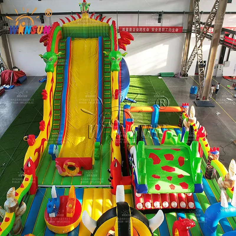 Inflatable Giant Dragon Park