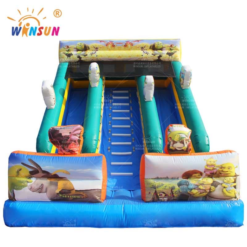 Shrek Inflatable Slide
