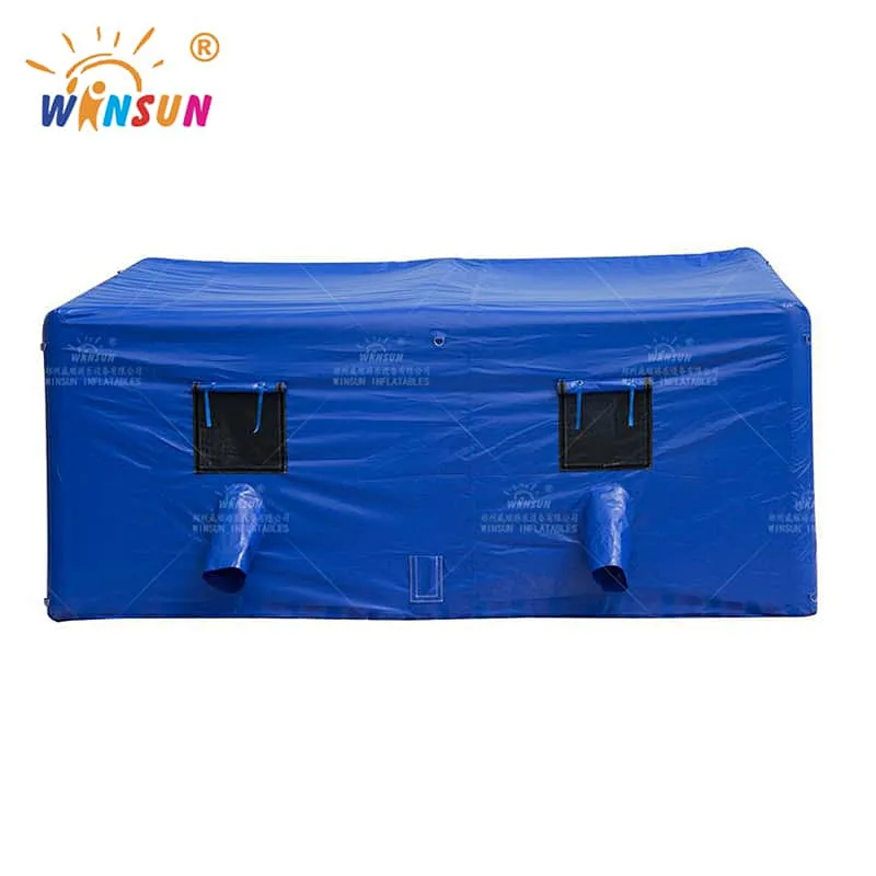 Blue Inflatable Military Tent