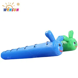 Inflatable Jumping Caterpillar Racing Game