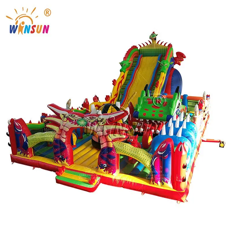 Inflatable Giant Dragon Park
