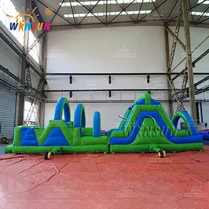 Custom Race Game Inflatable Obstacle Course