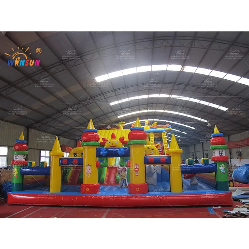 Giant Inflatable Playground Chinese Theme