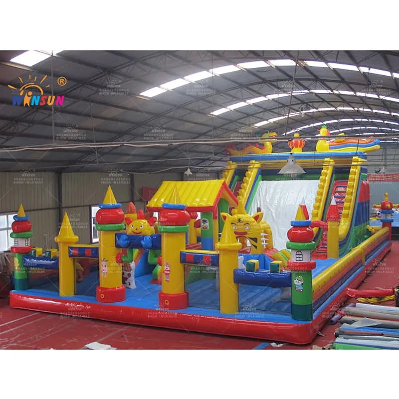 Giant Inflatable Playground Chinese Theme