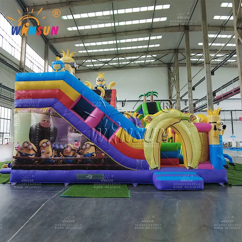 Custom Minions Inflatable Funland