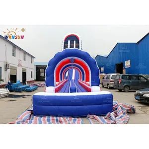 American flag giant slide