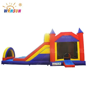 Inflatable Jumping Castle Dual Lane Slide