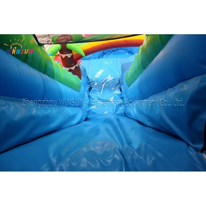 Inflatable water slide