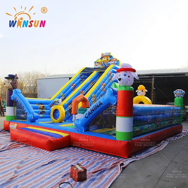 Giant Inflatable Paw Patrol Playground