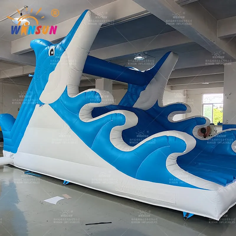 Inflatable Dolphin Water Slides
