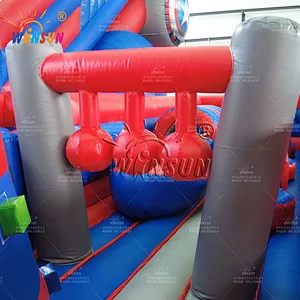 Spider_man Inflatable Funland
