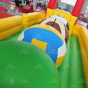 Custom Inflatable Wipeout Obstacle Course Game