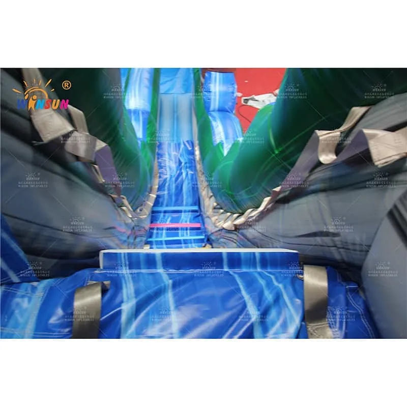 Tropical Marble inflatable water slide