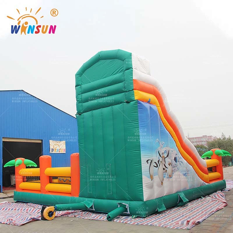 Madagascar Penguin Inflatable Fun City