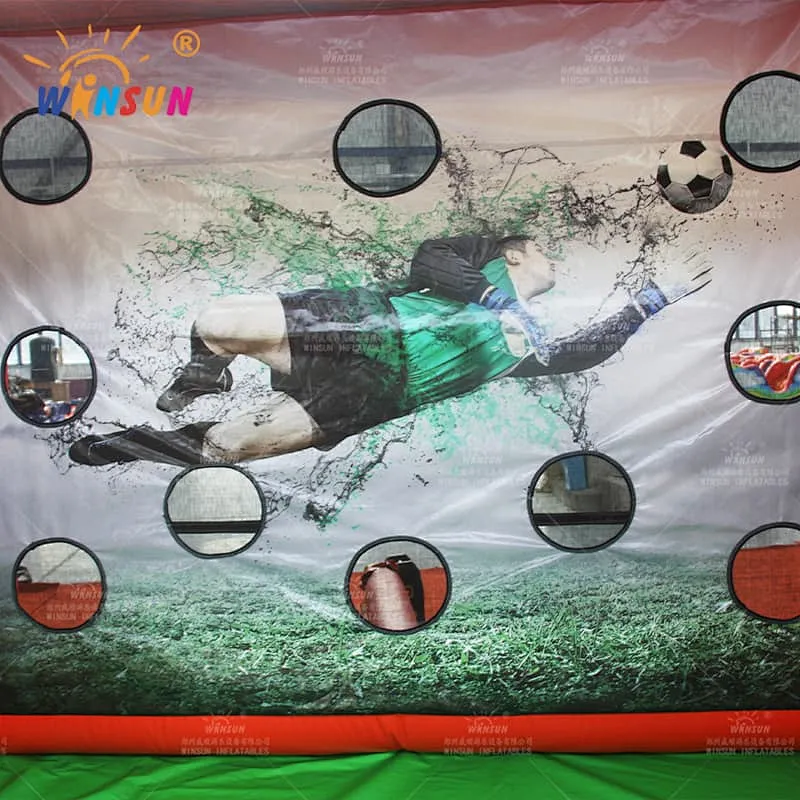 Inflatable Soccer Shootout interactive game