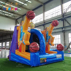 Shooting Stars Inflatable Basketball Game Interactive