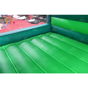 Forest jumping house with slide