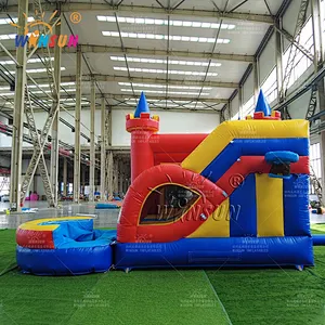 Commercial Jumping Castle with Water Slide