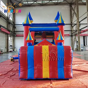 Carnival Inflatable Castle with Slide