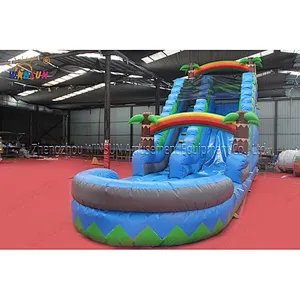 Inflatable water slide