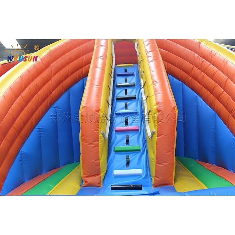 Inflatable water slide