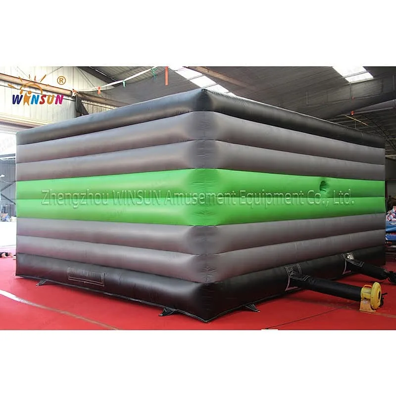 Washing machine inflatable bouncer