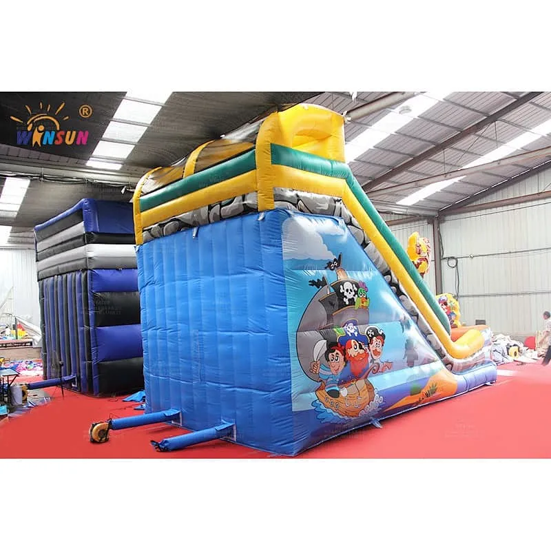 Pirate inflatable slide