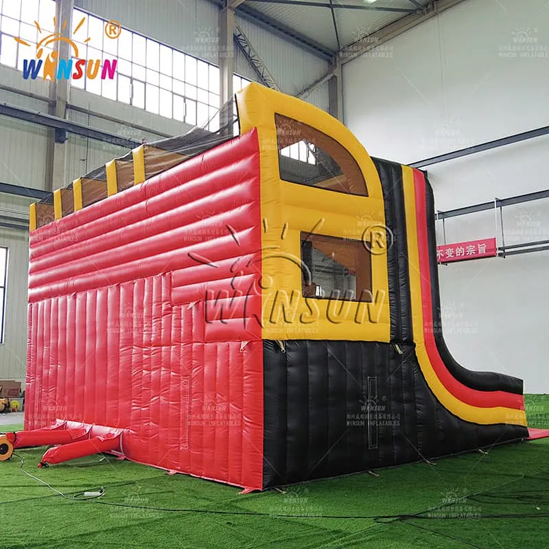 Custom Inflatable Warped Wall Warrior Game