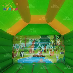 Inflatable Bouncer Jungle Theme
