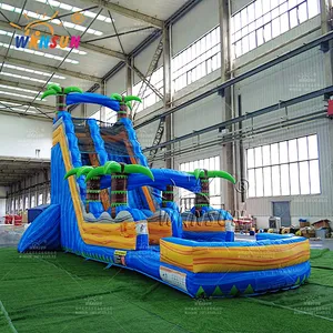 Inflatable Blue Marble Water Slide
