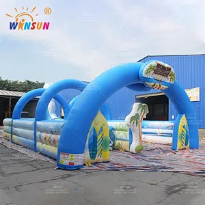 Malibu Beach theme Inflatable Race Track
