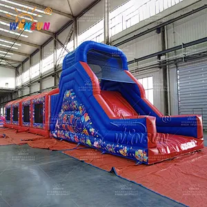Inflatable Obstacle Course Sun Protection Cover Party Time