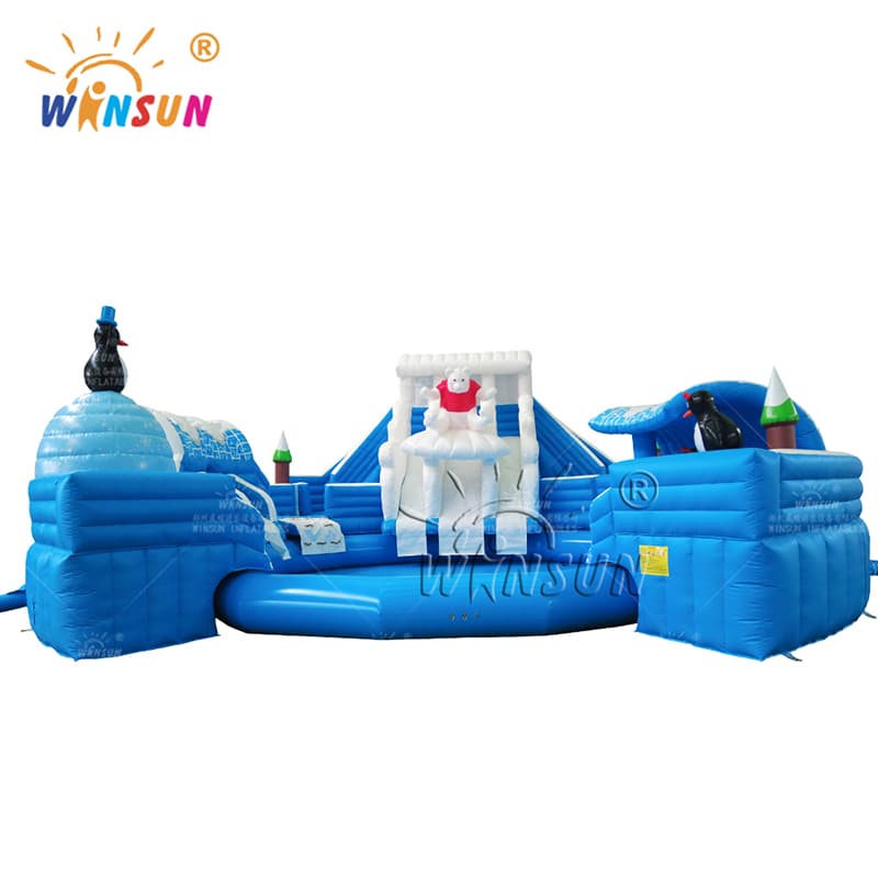 Ice World Inflatable Water Park