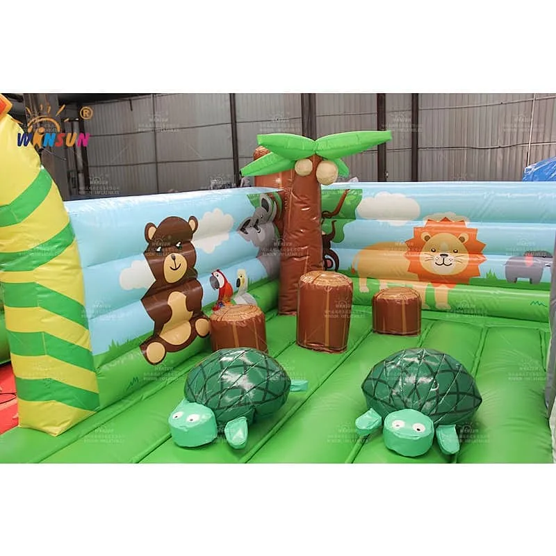 Inflatable Zoo bouncer