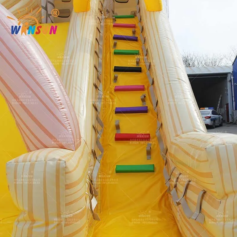 Inflatable Chicken Coop Slide